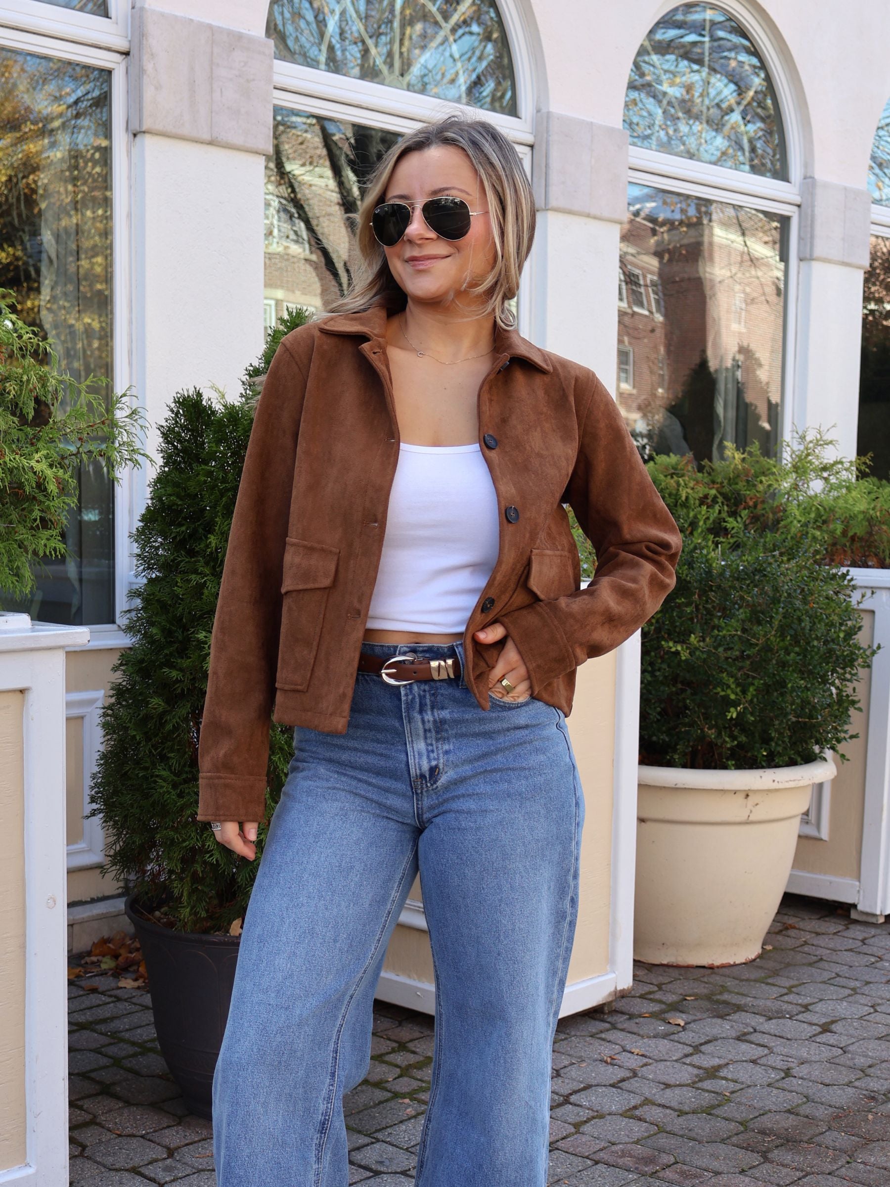 Autumn Harvest Suede Jacket