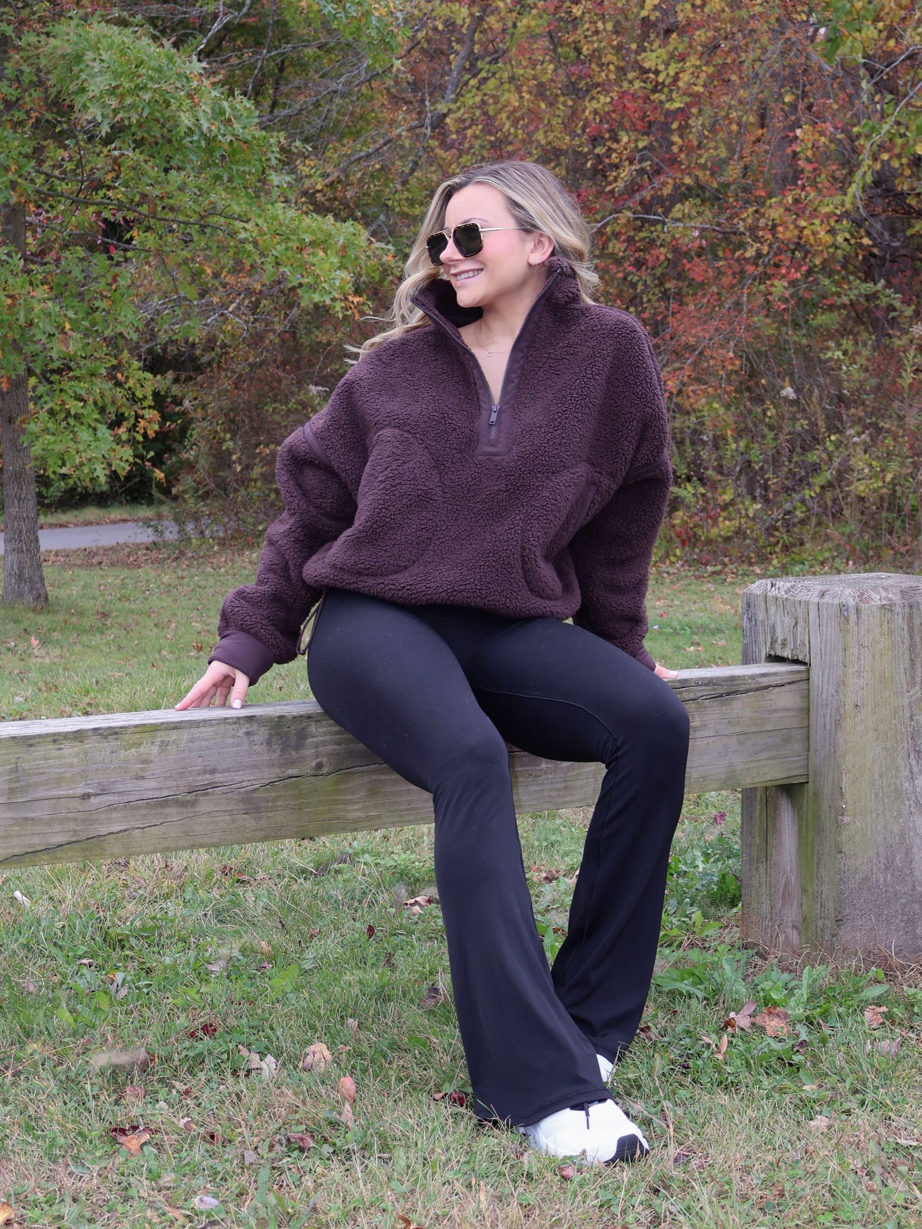 Coco Sherpa Quarter Zip