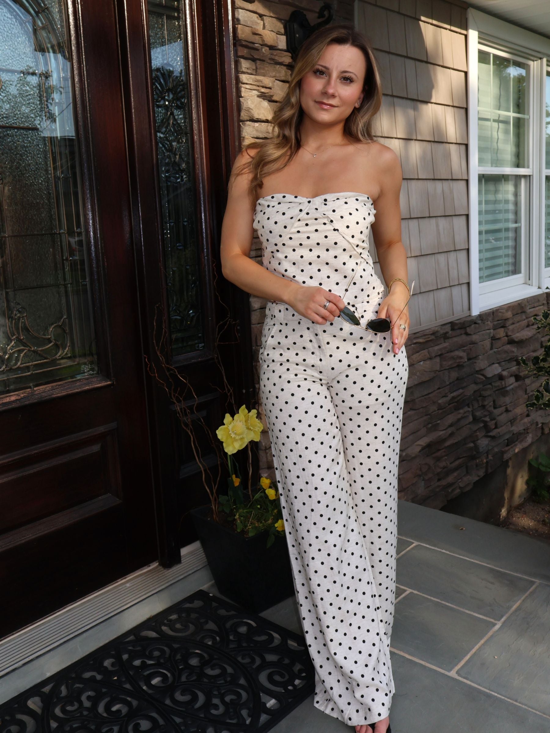 Capri Polka Dot Set