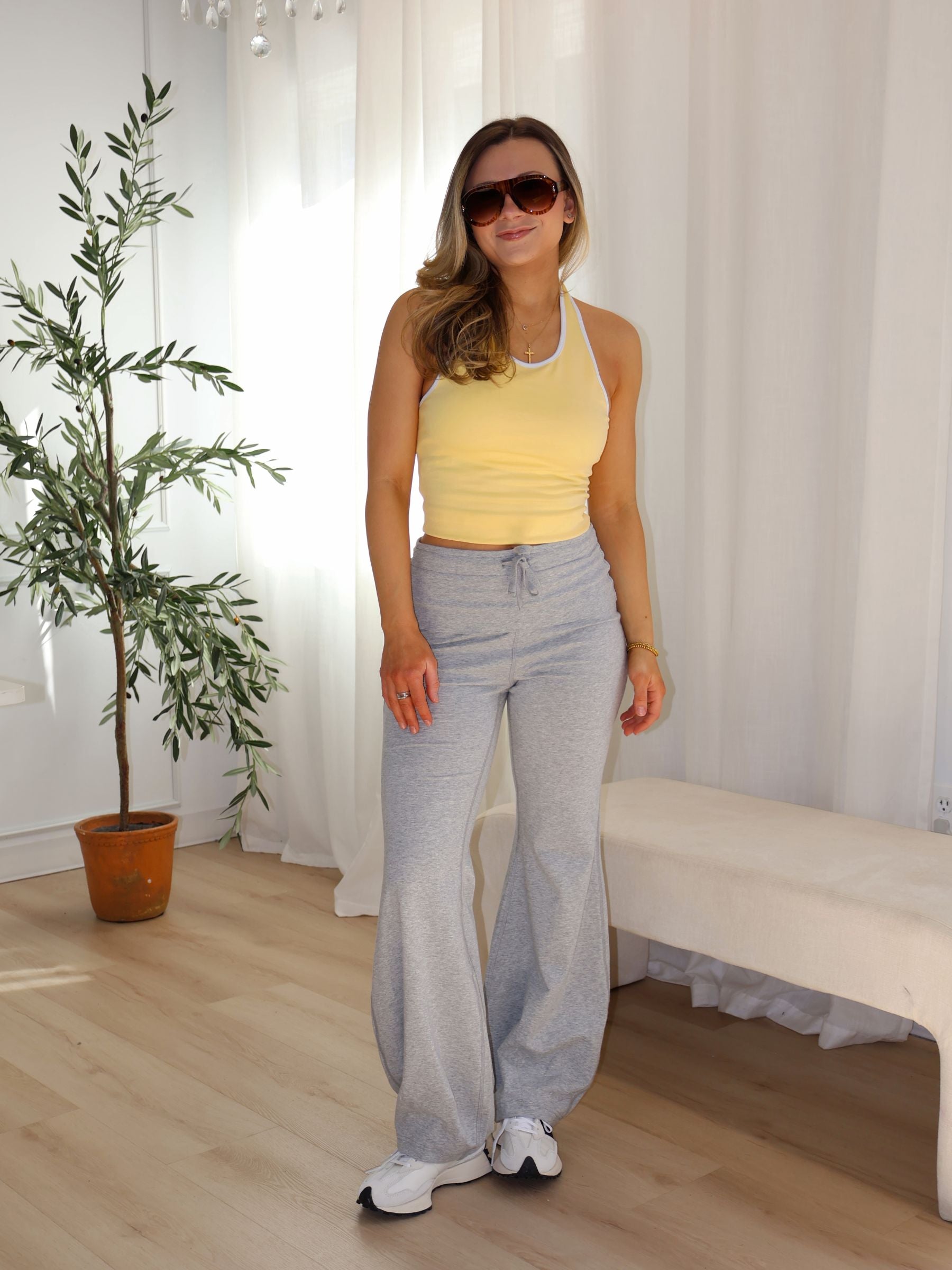 Sculpt Bubble Leggings - Heather Grey