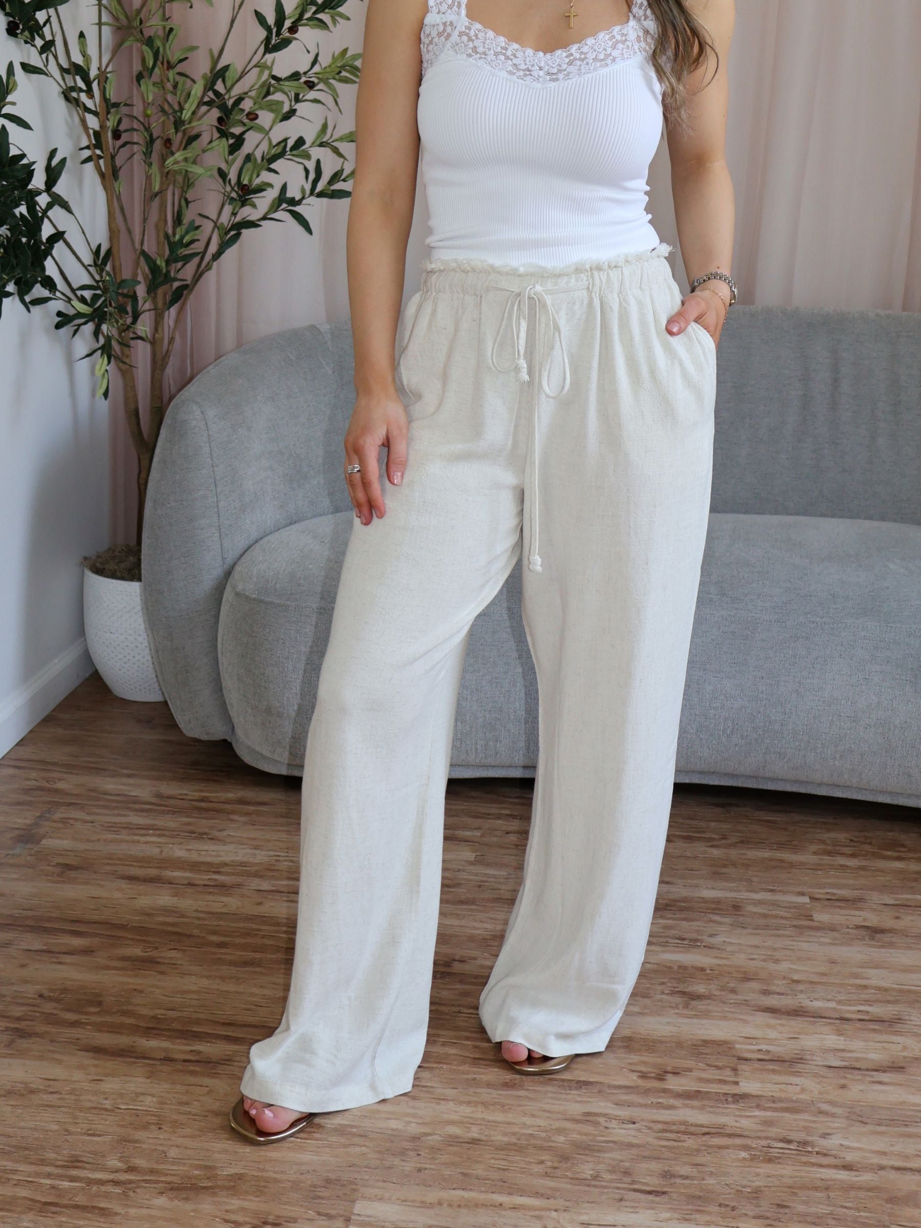 Coastline Linen Pants
