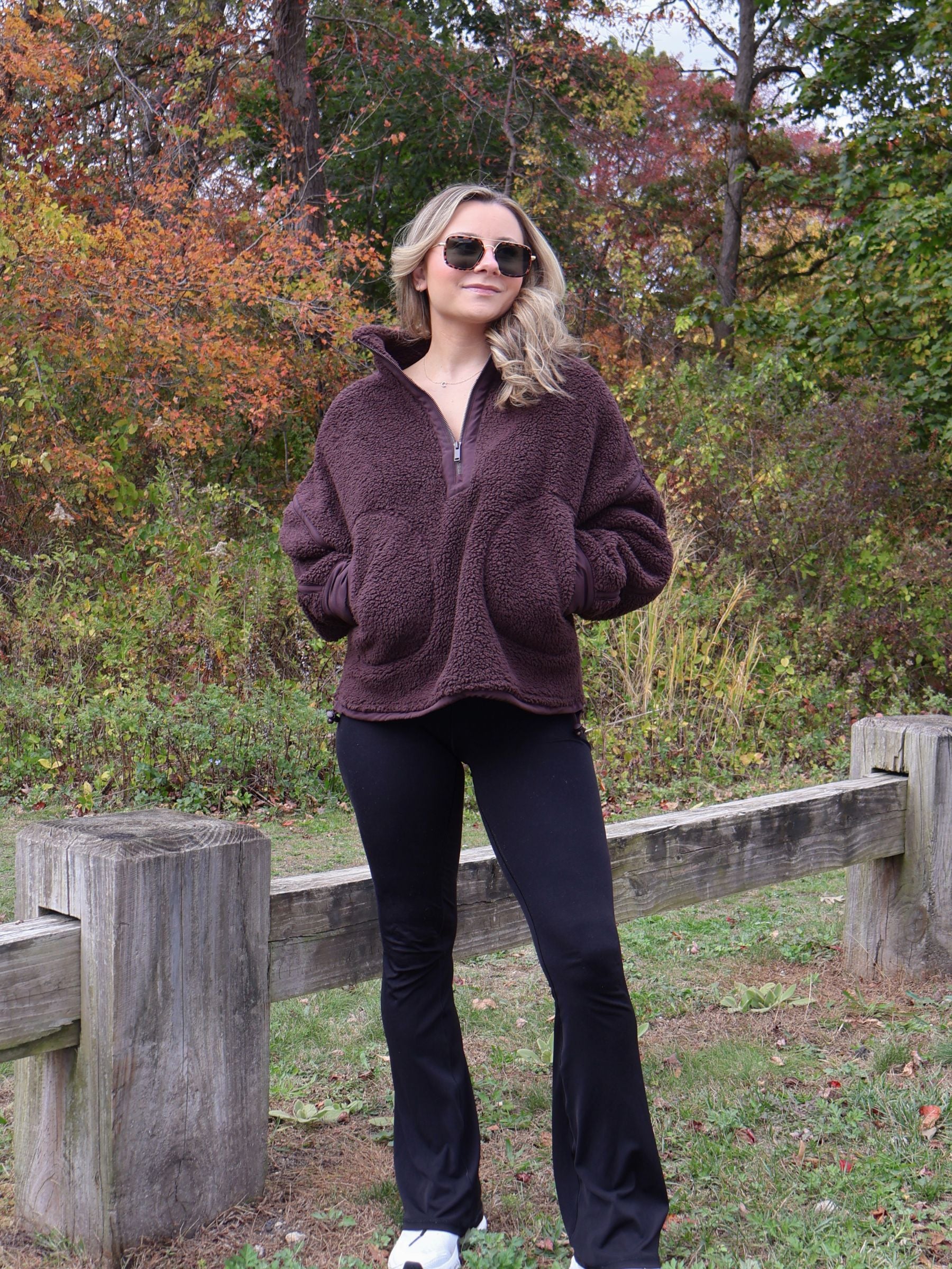 Coco Sherpa Quarter Zip