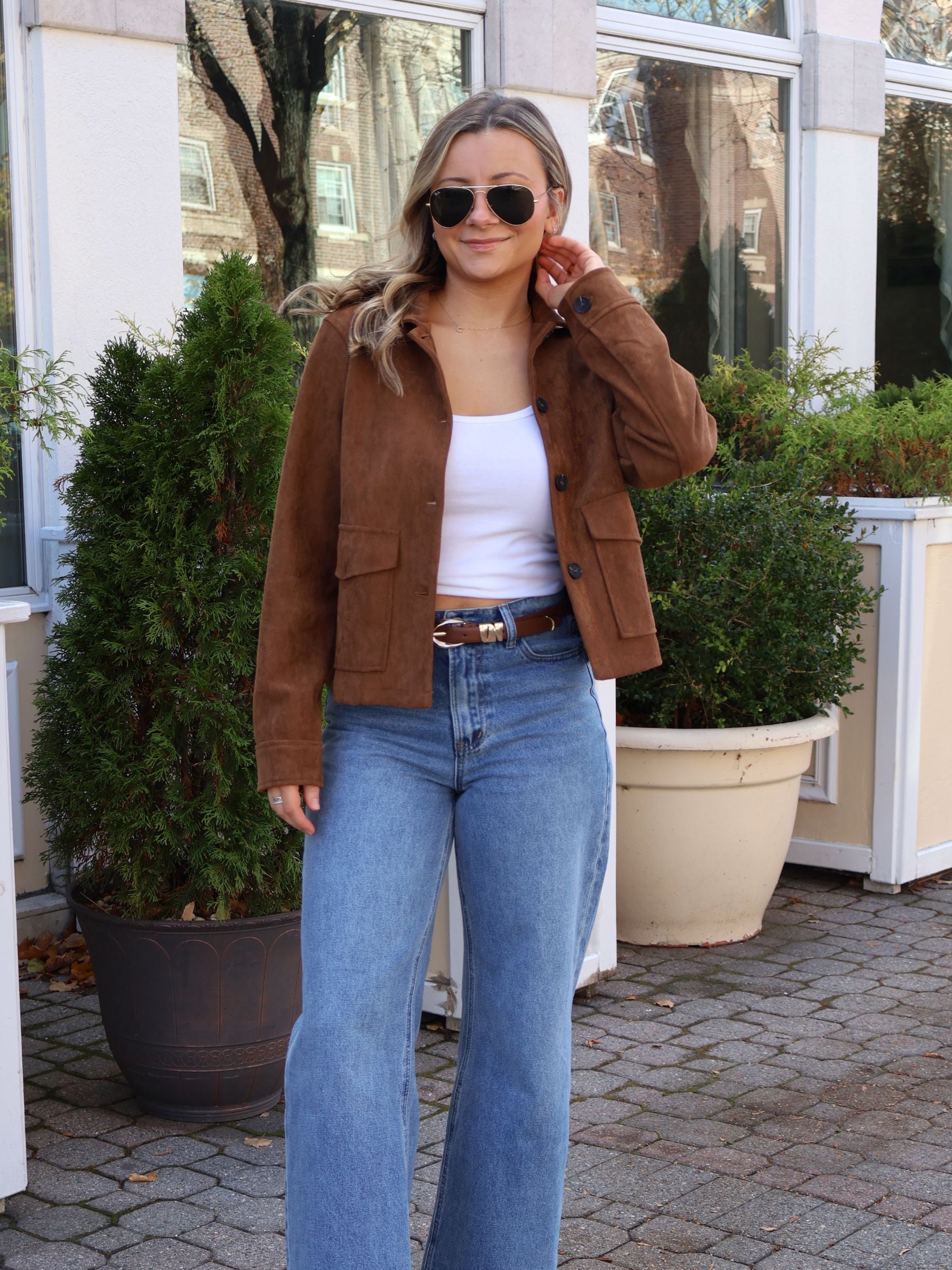 Autumn Harvest Suede Jacket