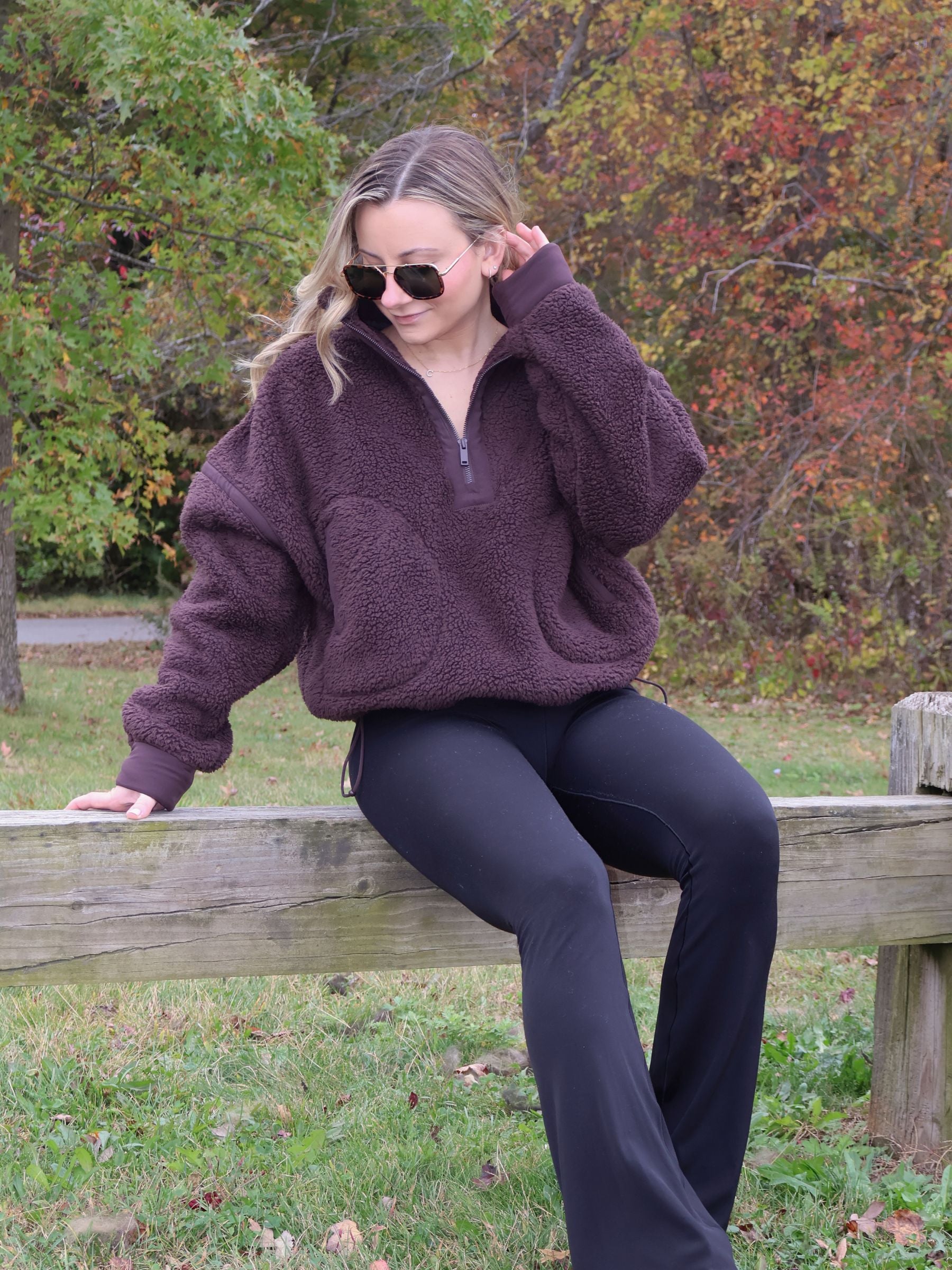 Coco Sherpa Quarter Zip