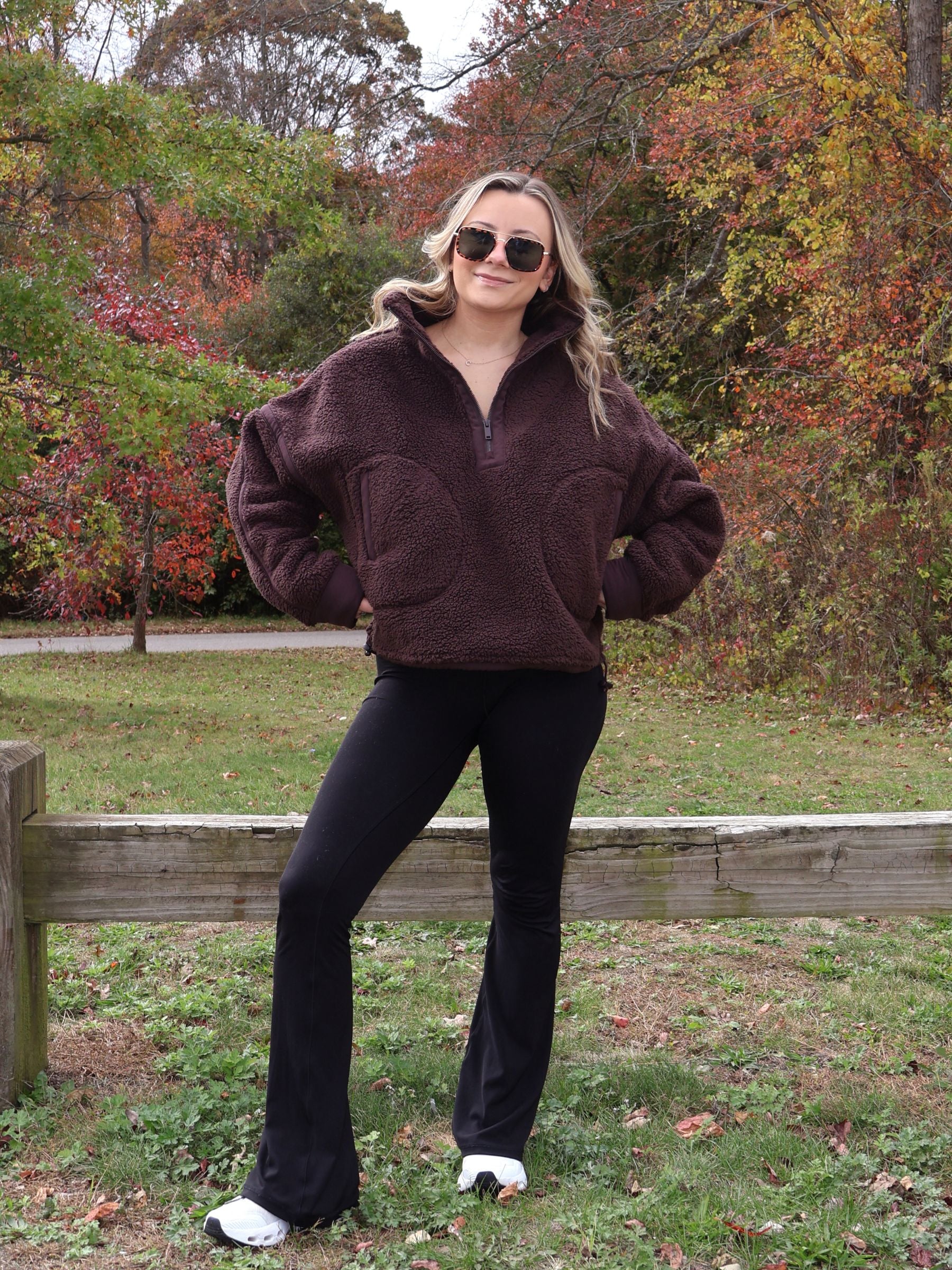 Coco Sherpa Quarter Zip