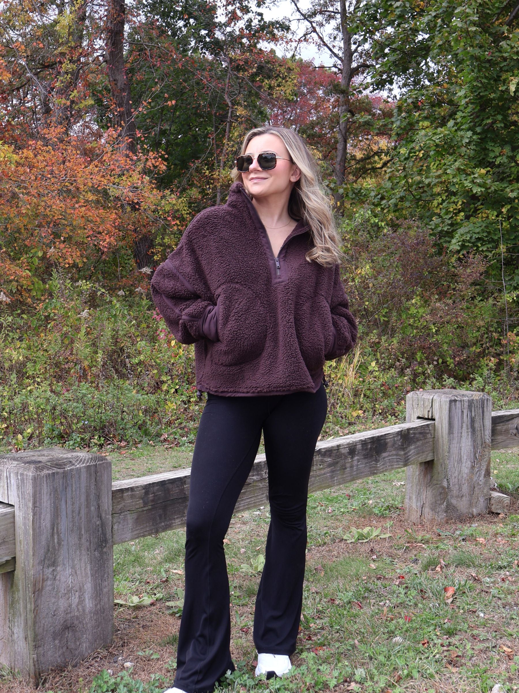 Coco Sherpa Quarter Zip