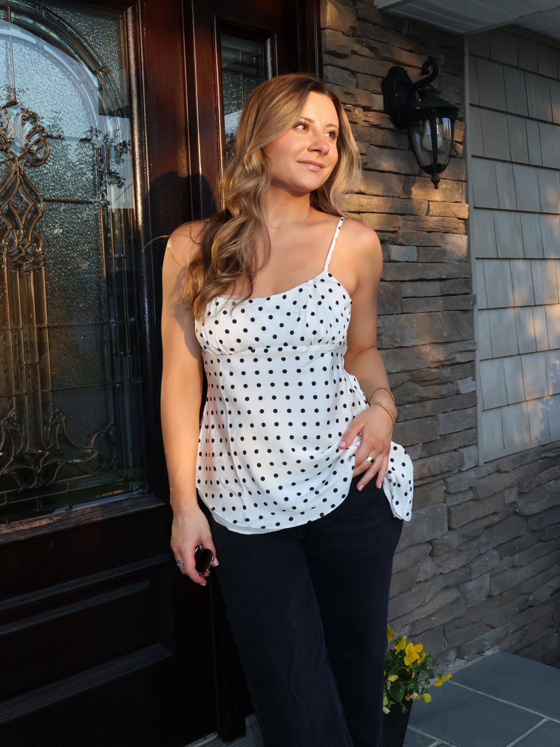 Naomi Satin Top