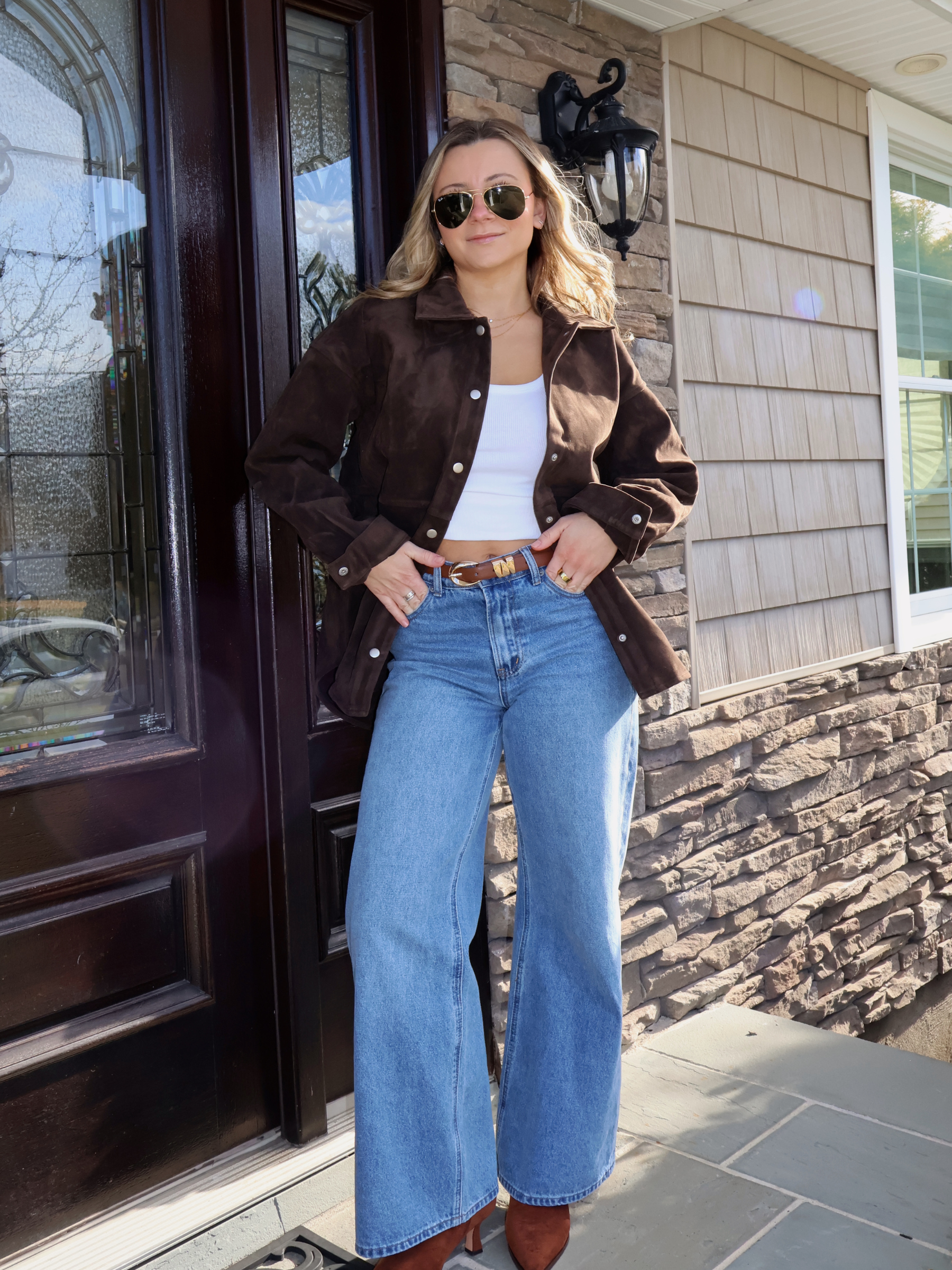 Bently Faux Suede Jacket