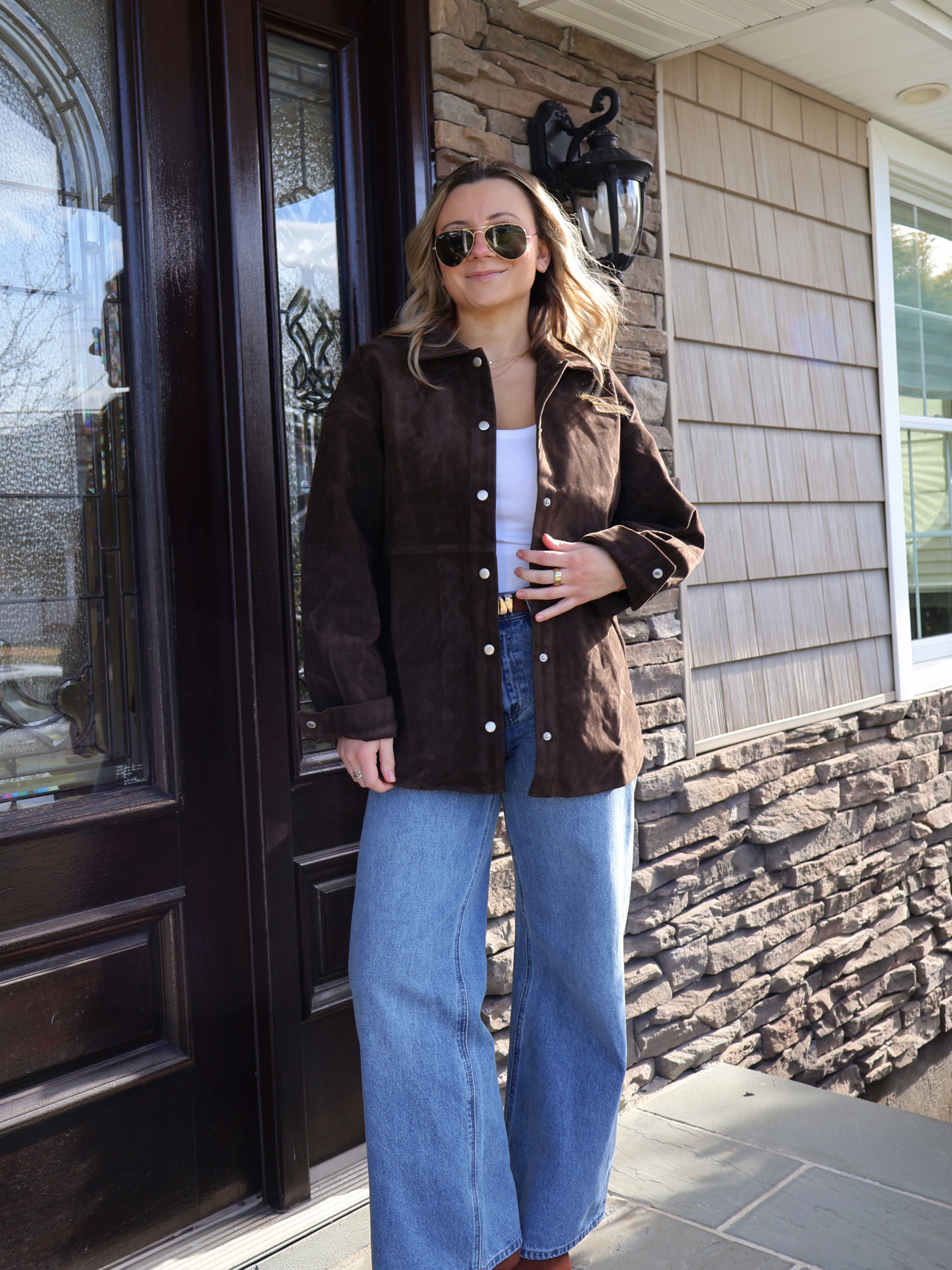 Bently Faux Suede Jacket