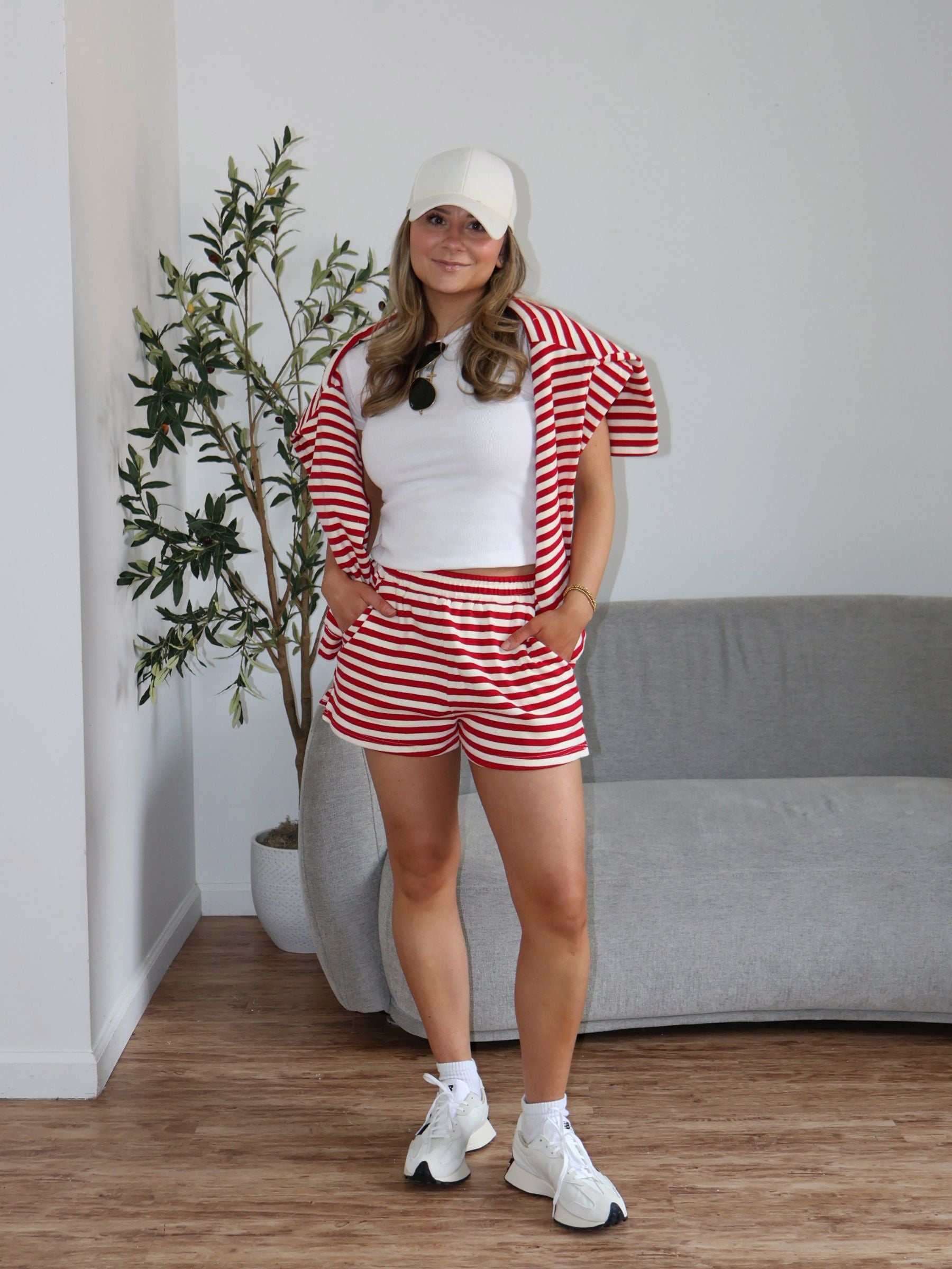 Ruby Striped Shorts (Set)