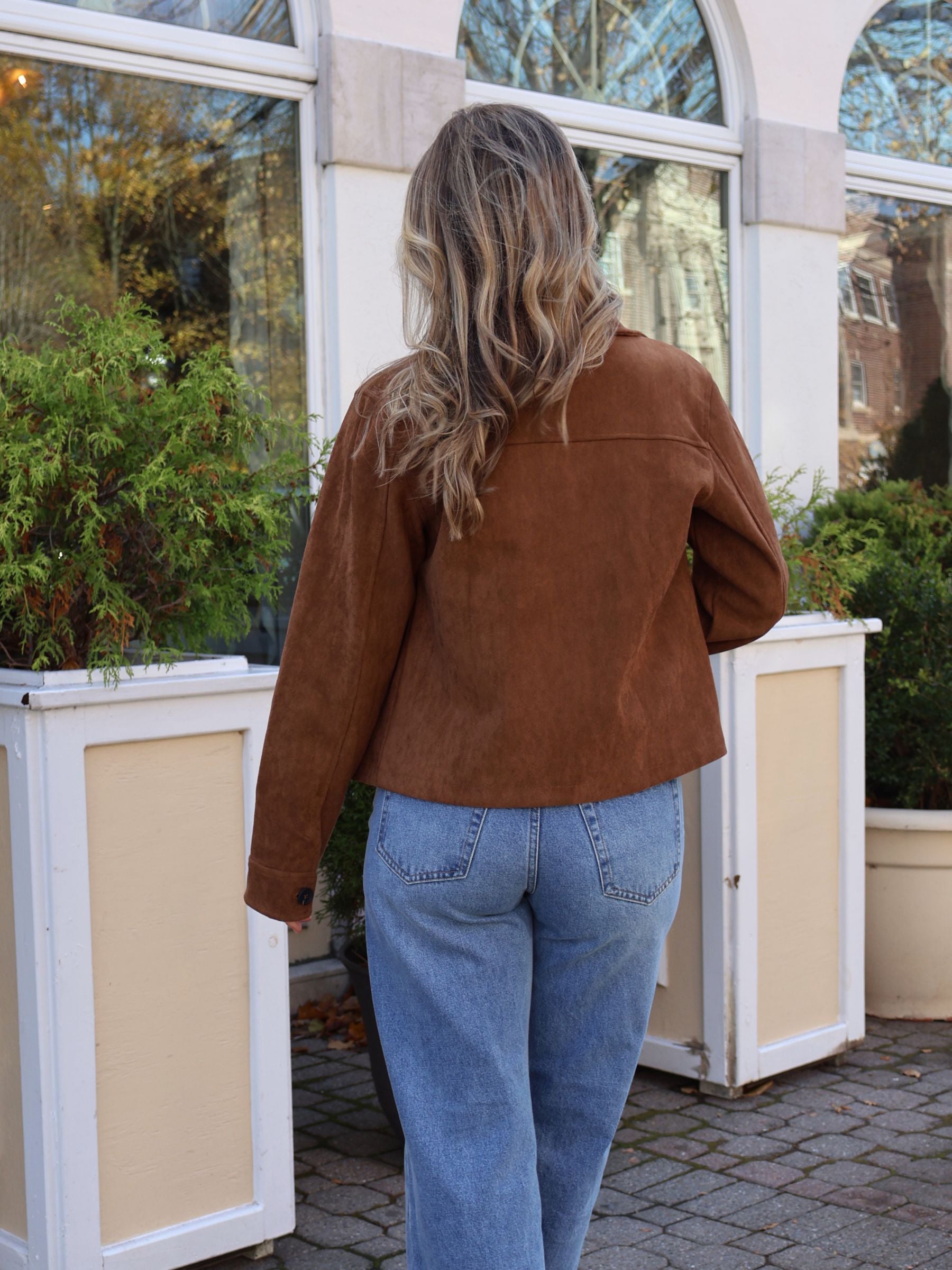 Autumn Harvest Suede Jacket