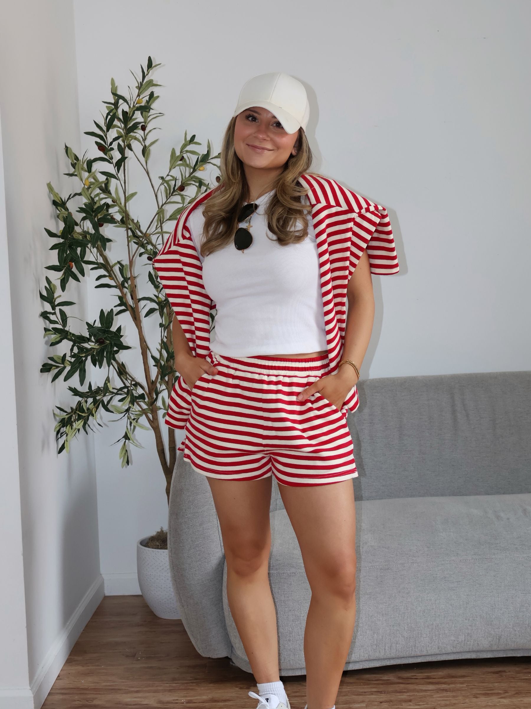 Ruby Striped Shorts (Set)