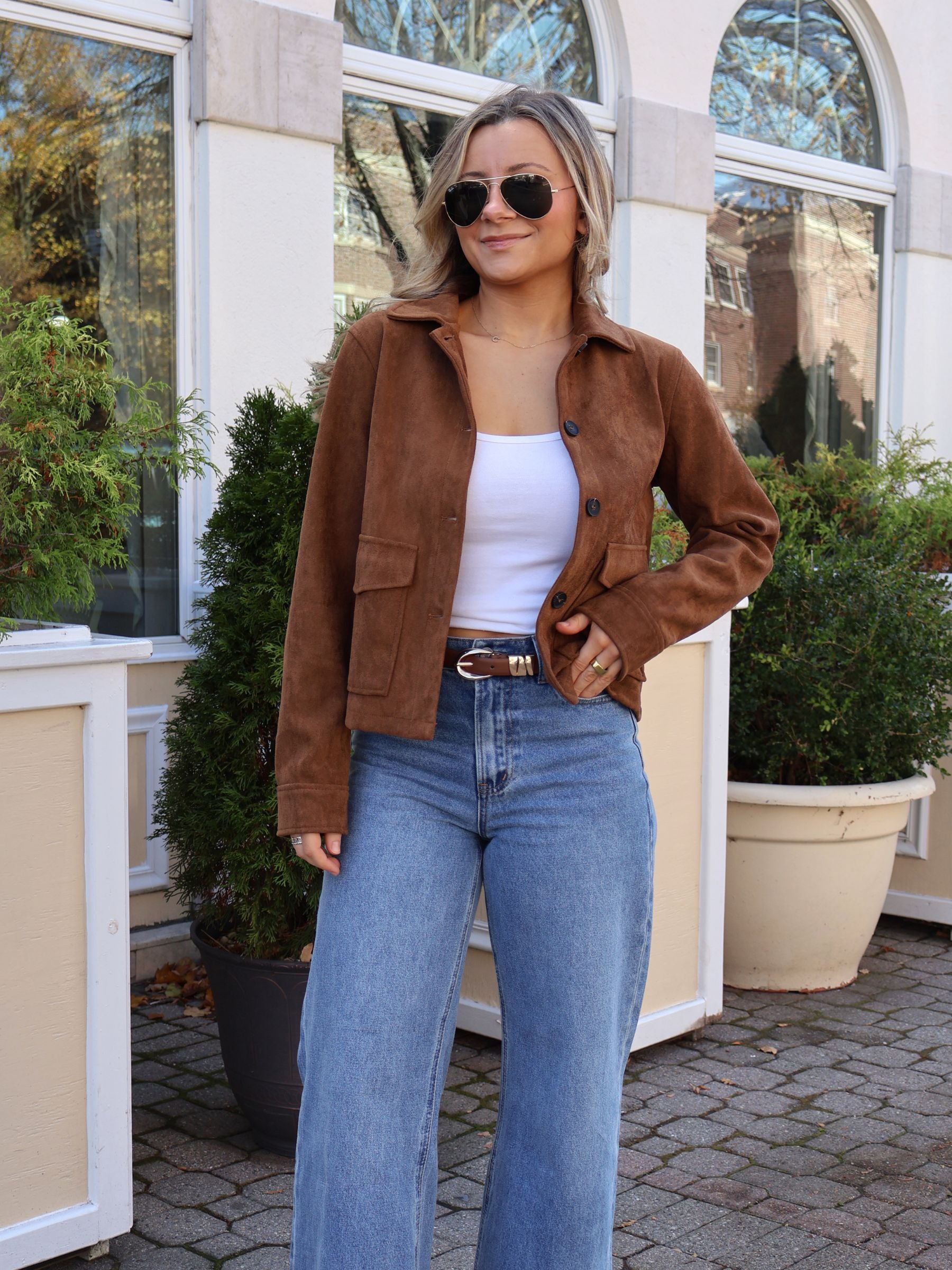 Autumn Harvest Suede Jacket