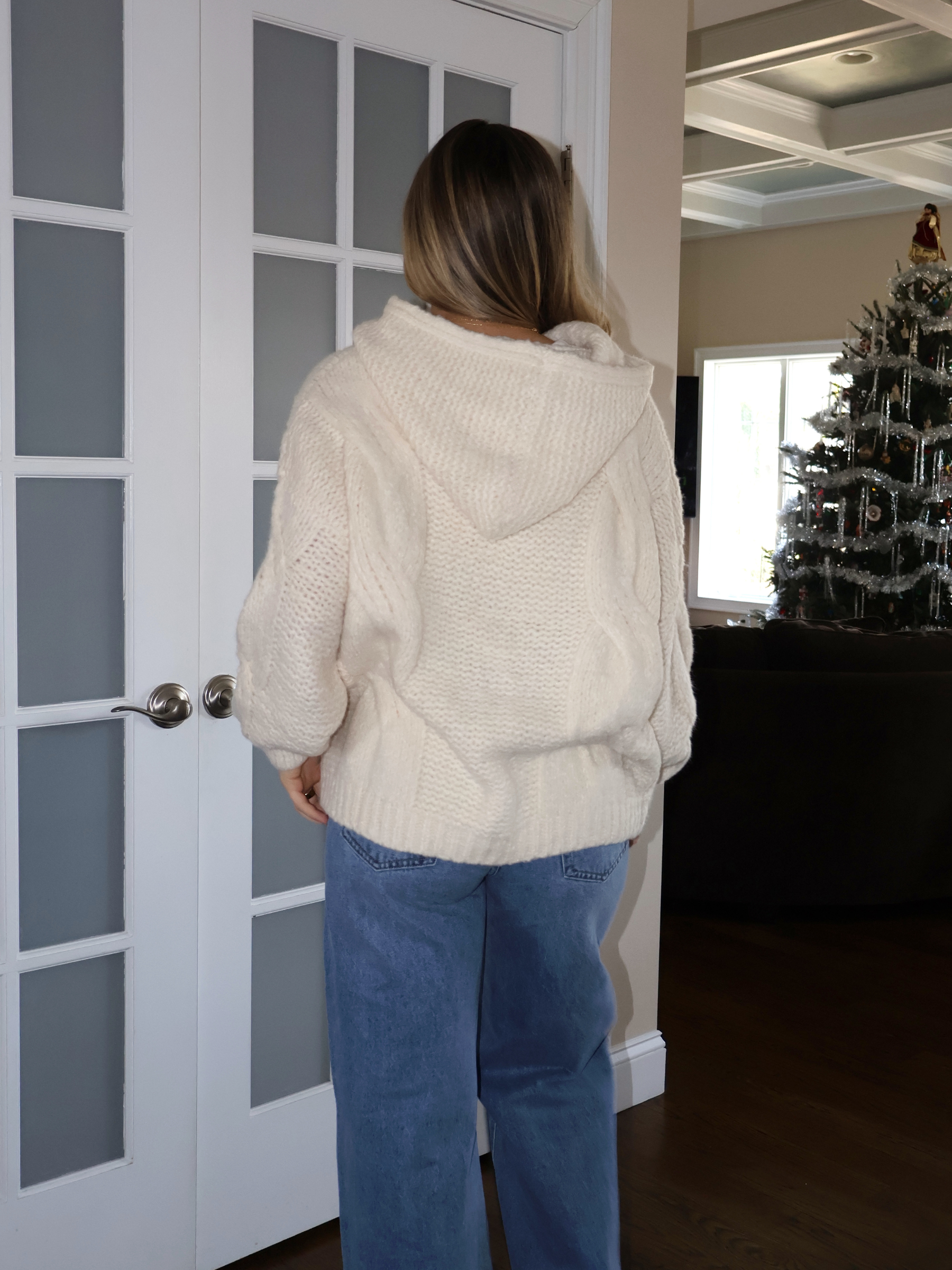 Ski Slopes Hooded Sweater