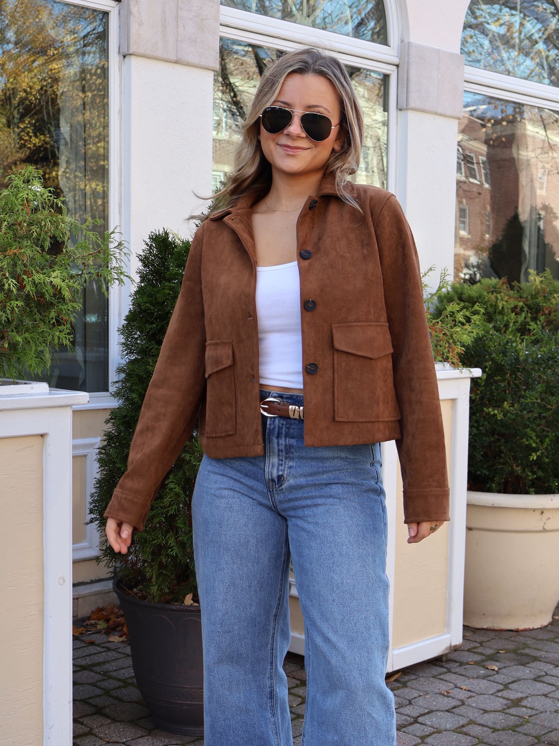 Autumn Harvest Suede Jacket