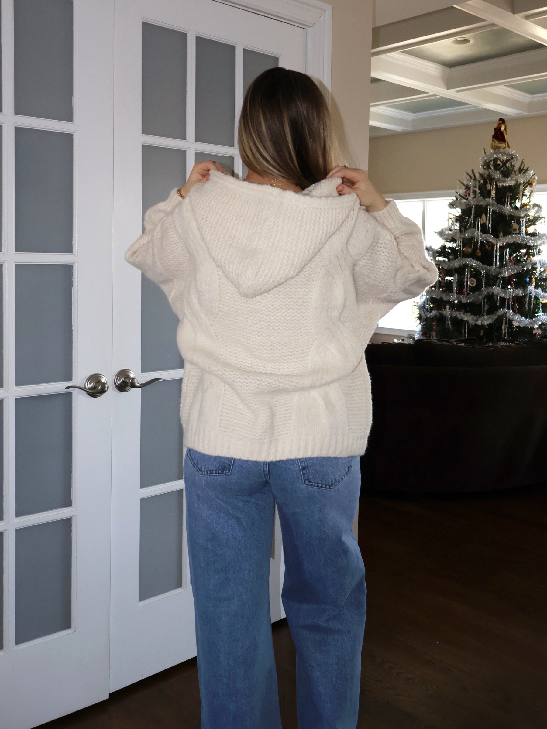 Ski Slopes Hooded Sweater