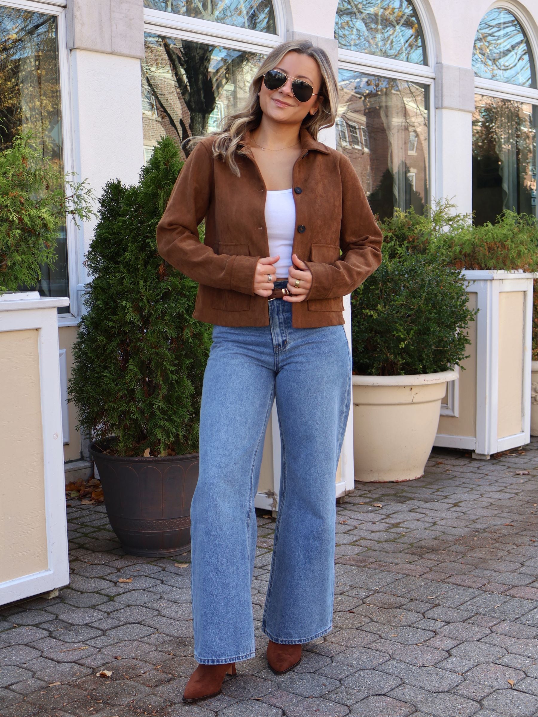 Autumn Harvest Suede Jacket