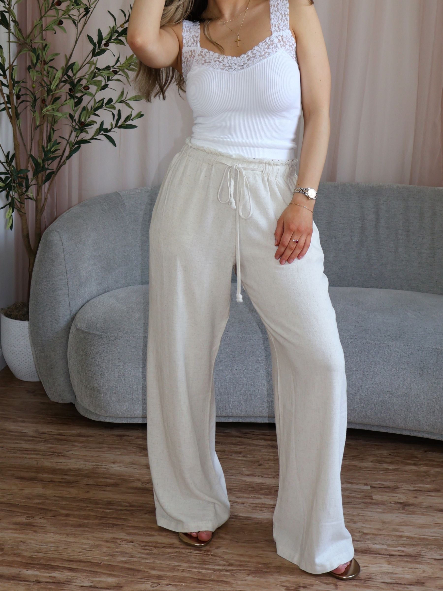 Coastline Linen Pants
