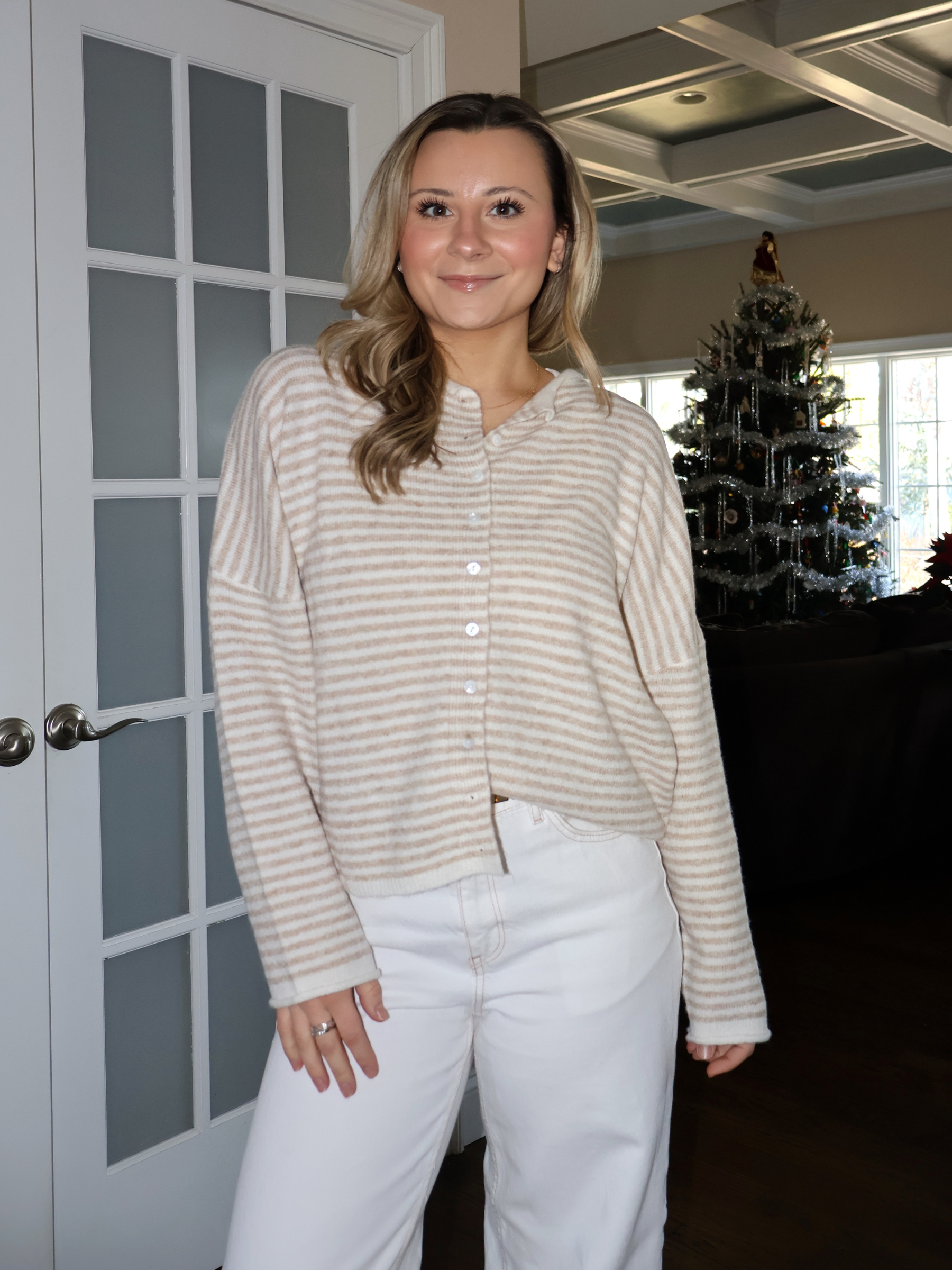 Millie Striped Cardigan