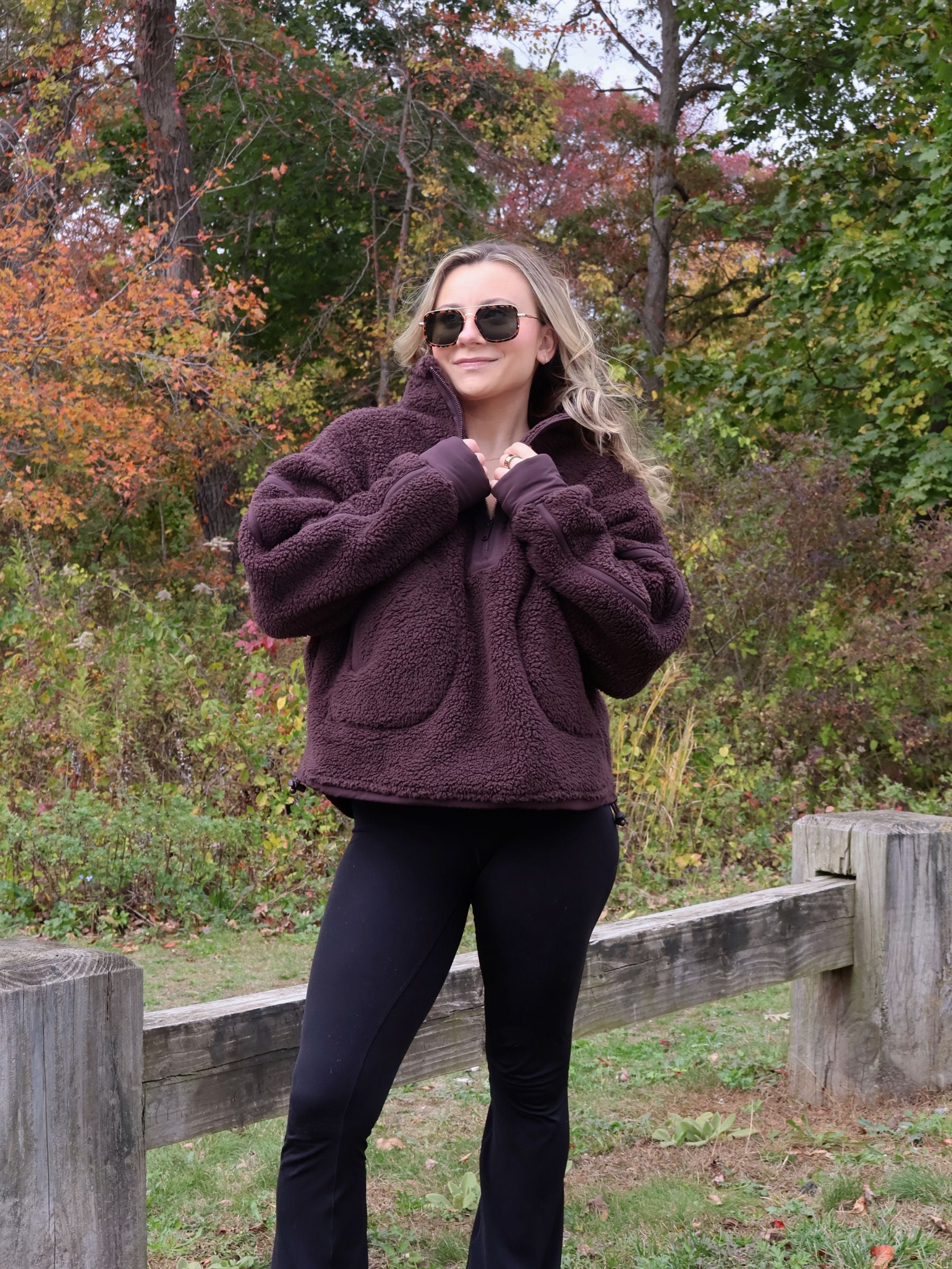 Coco Sherpa Quarter Zip