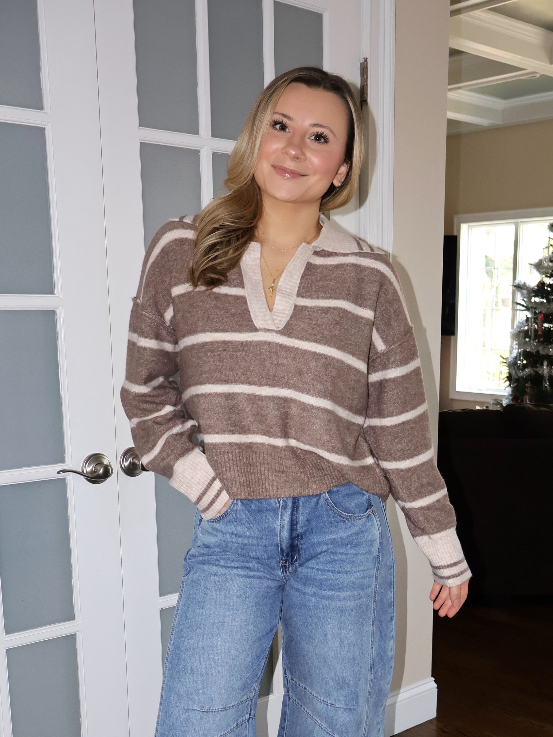 Hilton Striped Sweater