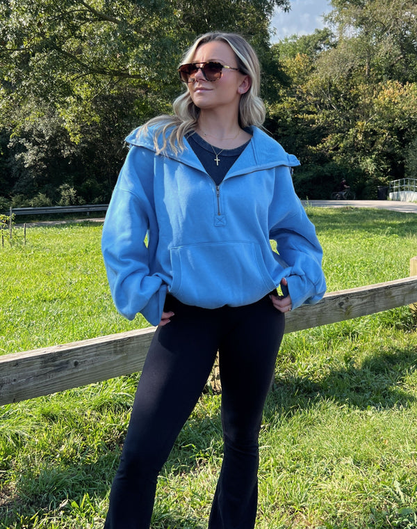 Blue Skies Fleece Hoodie