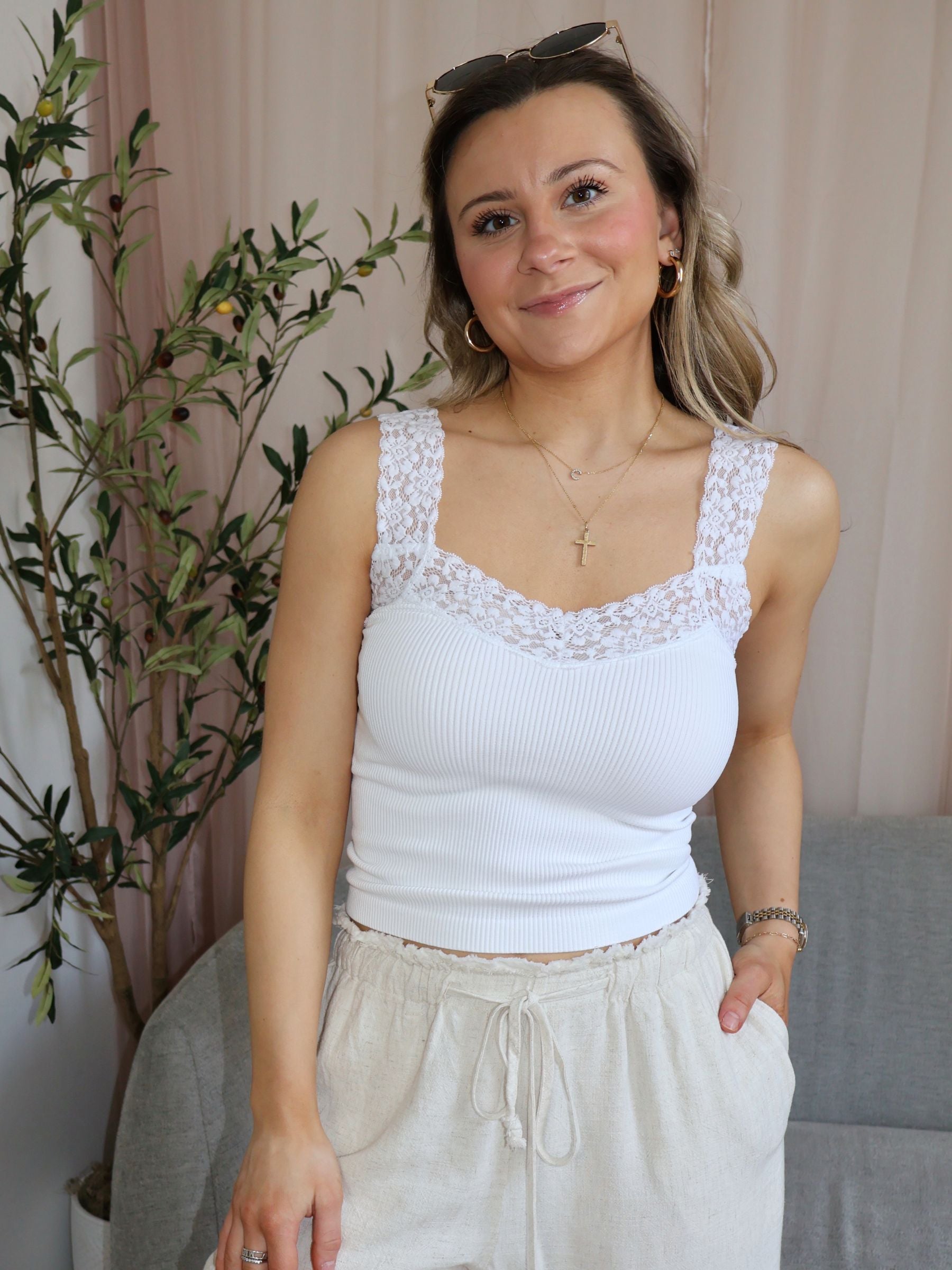 Harper Lace Top