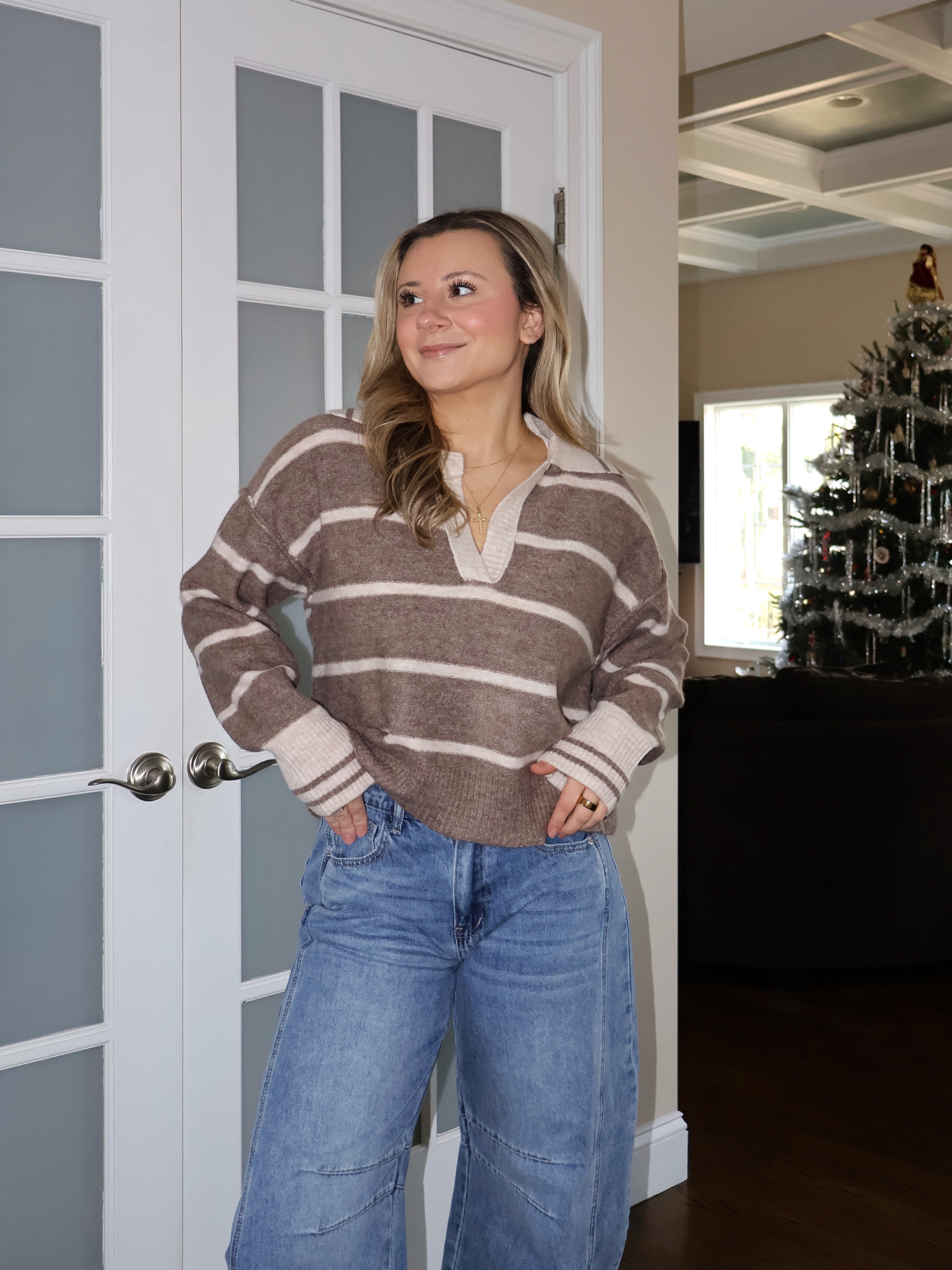 Hilton Striped Sweater