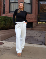 Cozy Nights Wide Leg Sweatpants