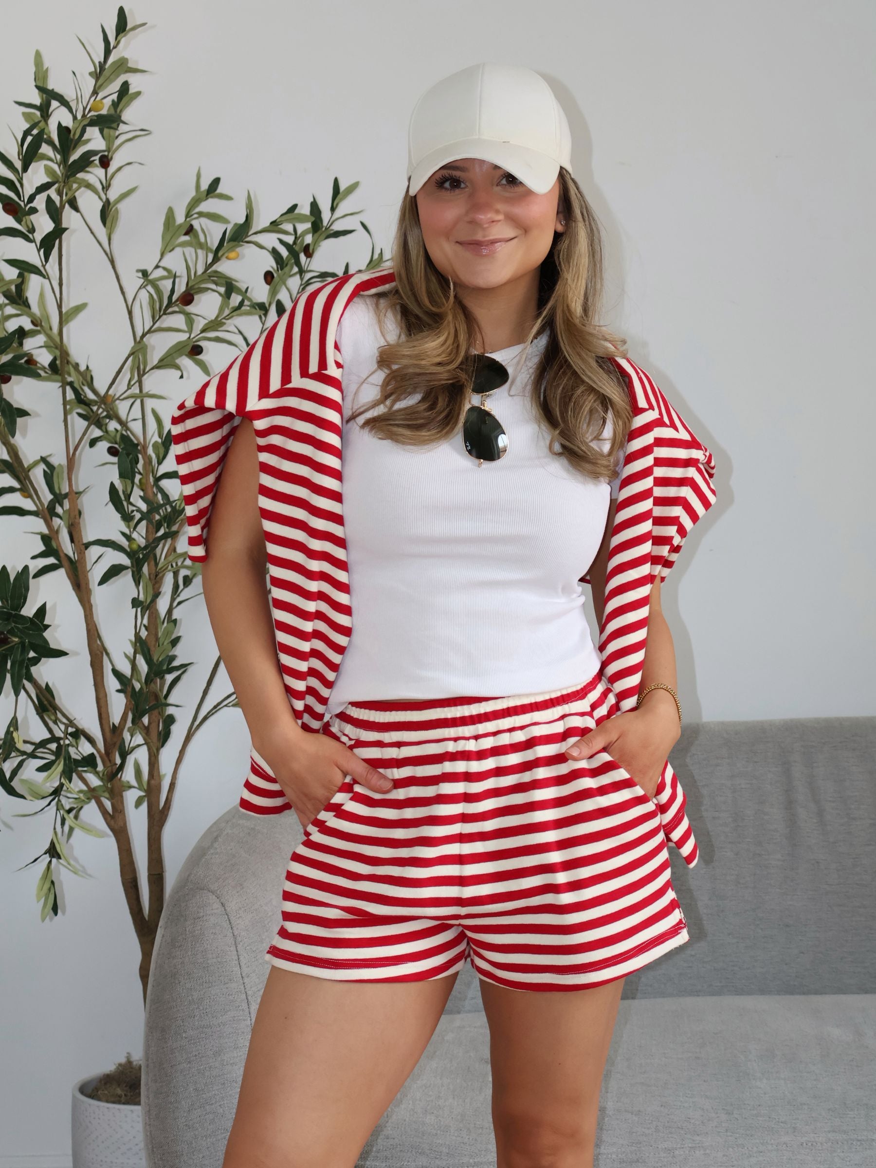 Ruby Striped Shorts (Set)