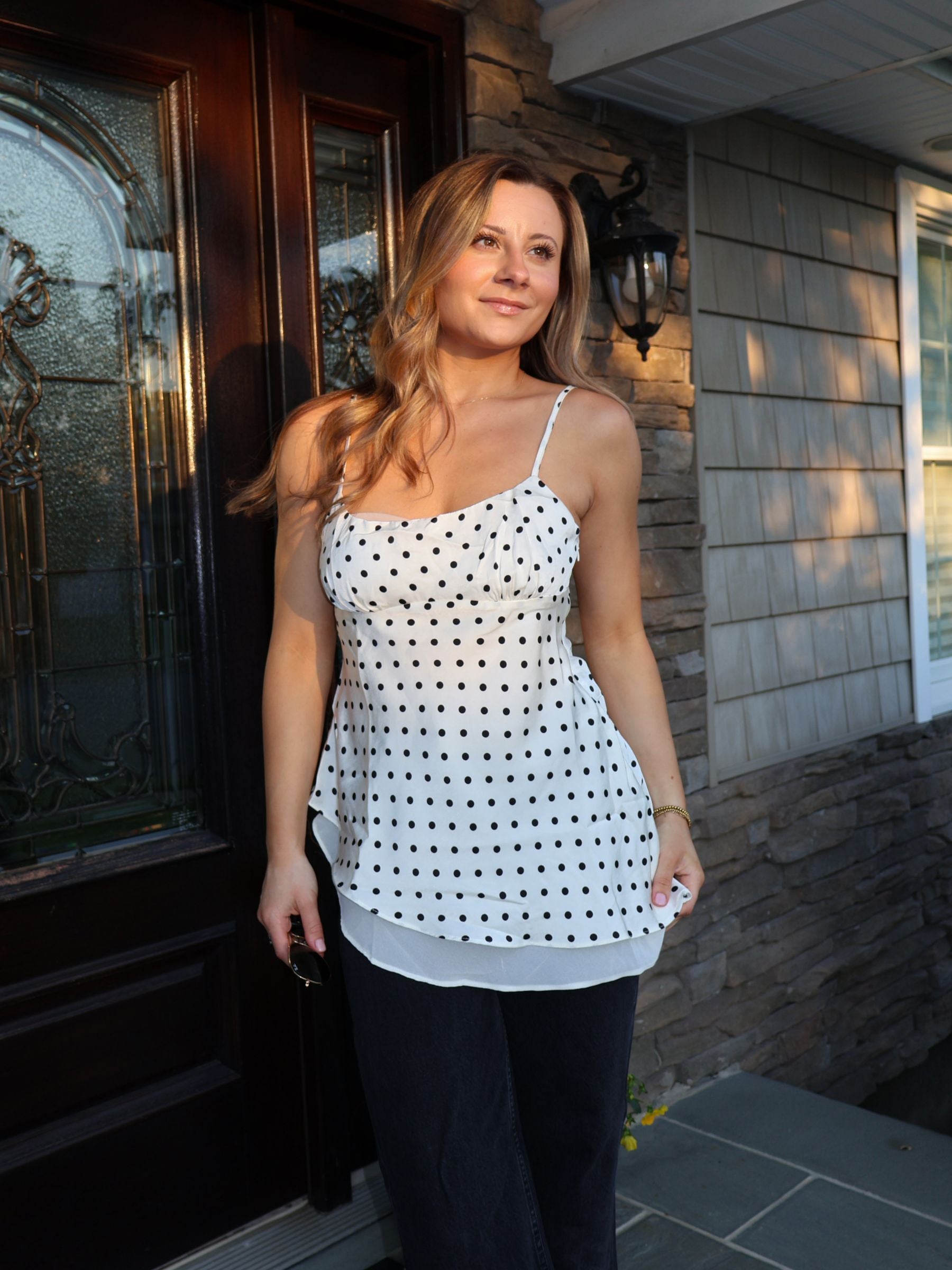 Naomi Satin Top