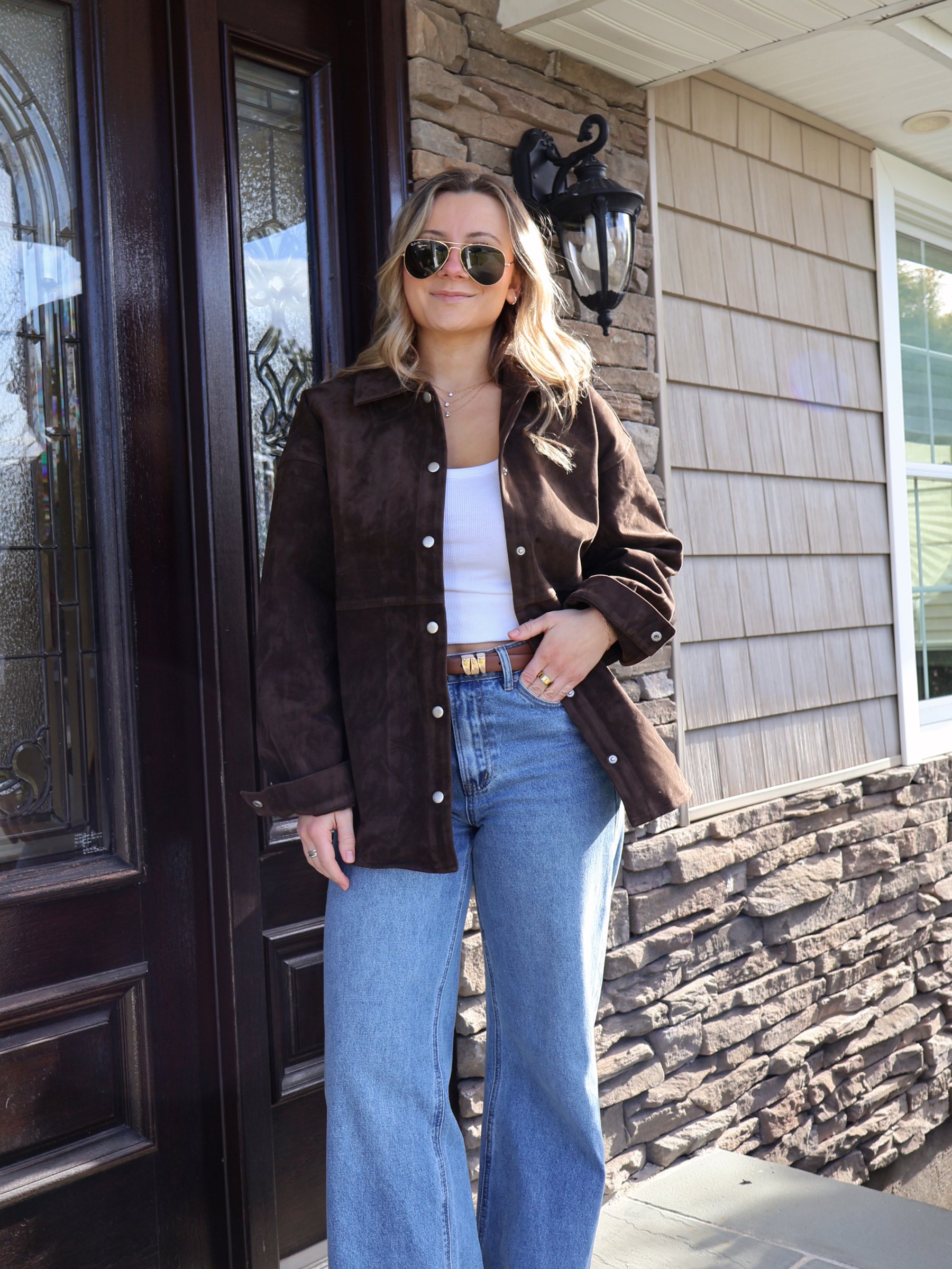 Bently Faux Suede Jacket