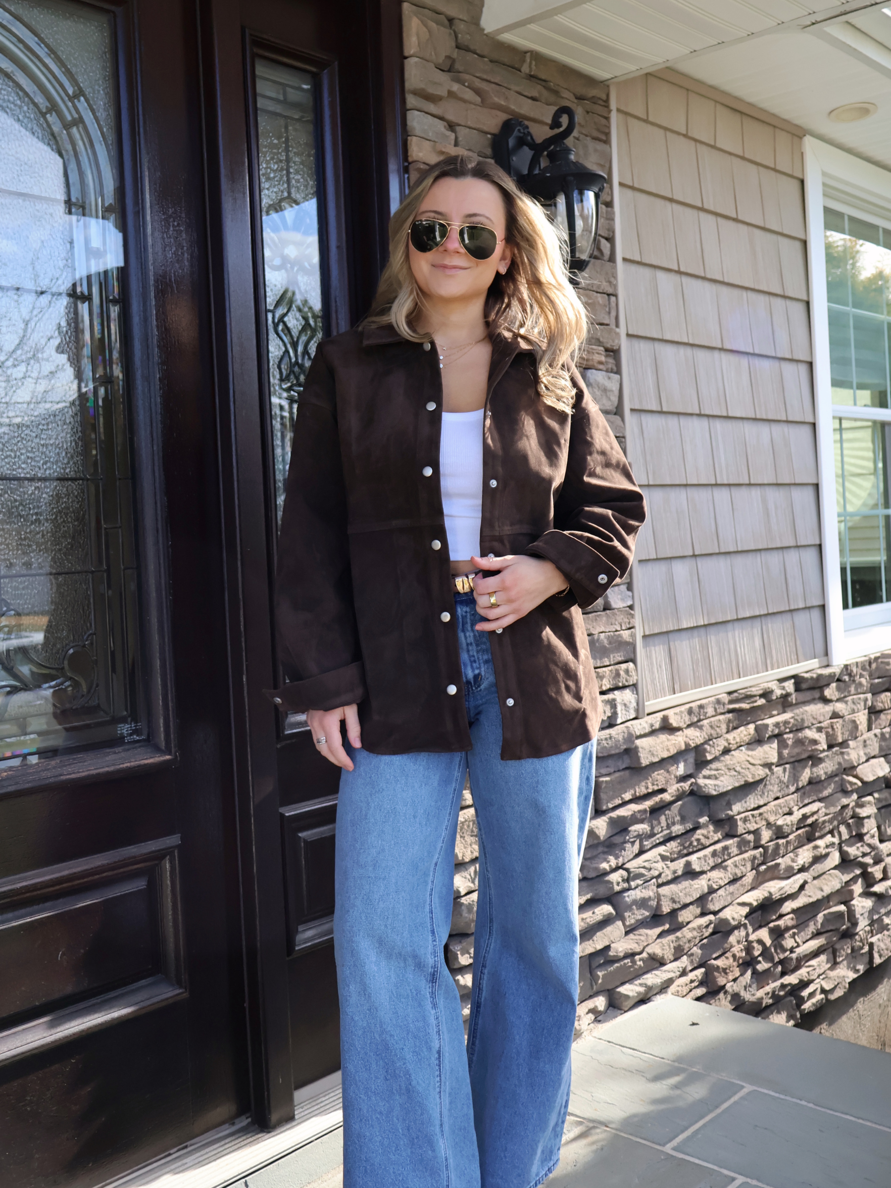 Bently Faux Suede Jacket