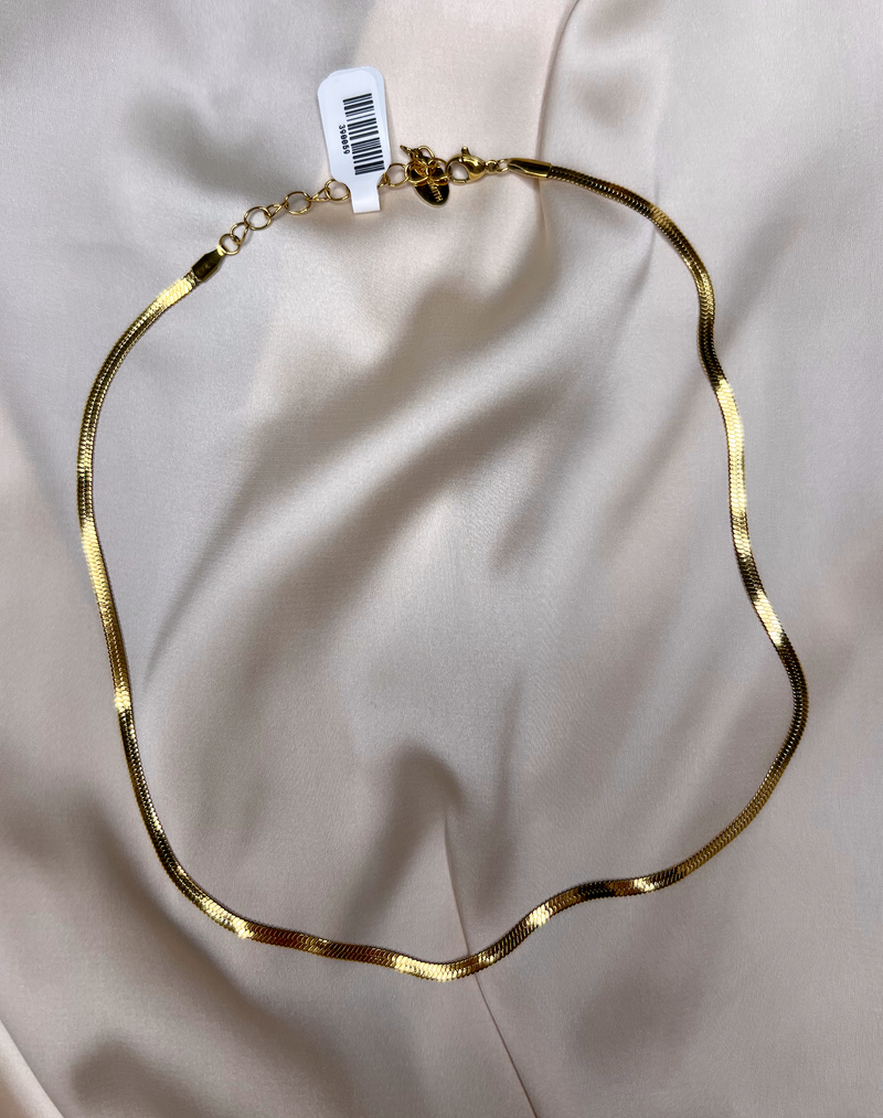 Herringbone Necklace - 3MM