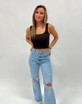 Everyday Seamless Tank - Chocolate