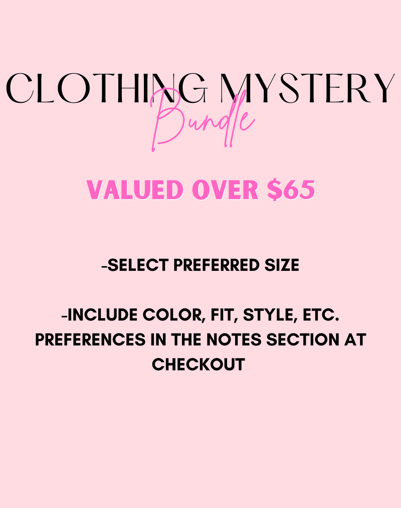 Mystery Clothing Bundle (2 Clothing Pieces)